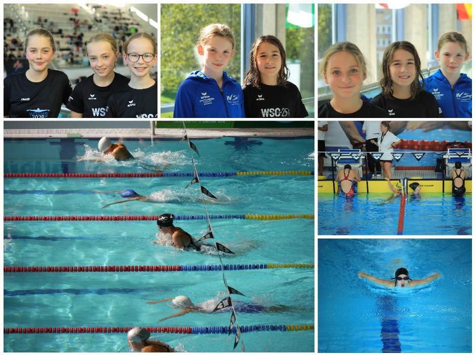Aktive des WSC Lindlar bei den Opera Swim Classics in Wuppertal